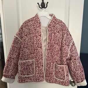 NWT- Nordic Peace quilted jacket size medium.